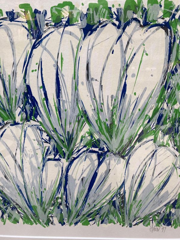 Ad van Hassel Tulpen 3 Zeefdruk 55 x 55 cm